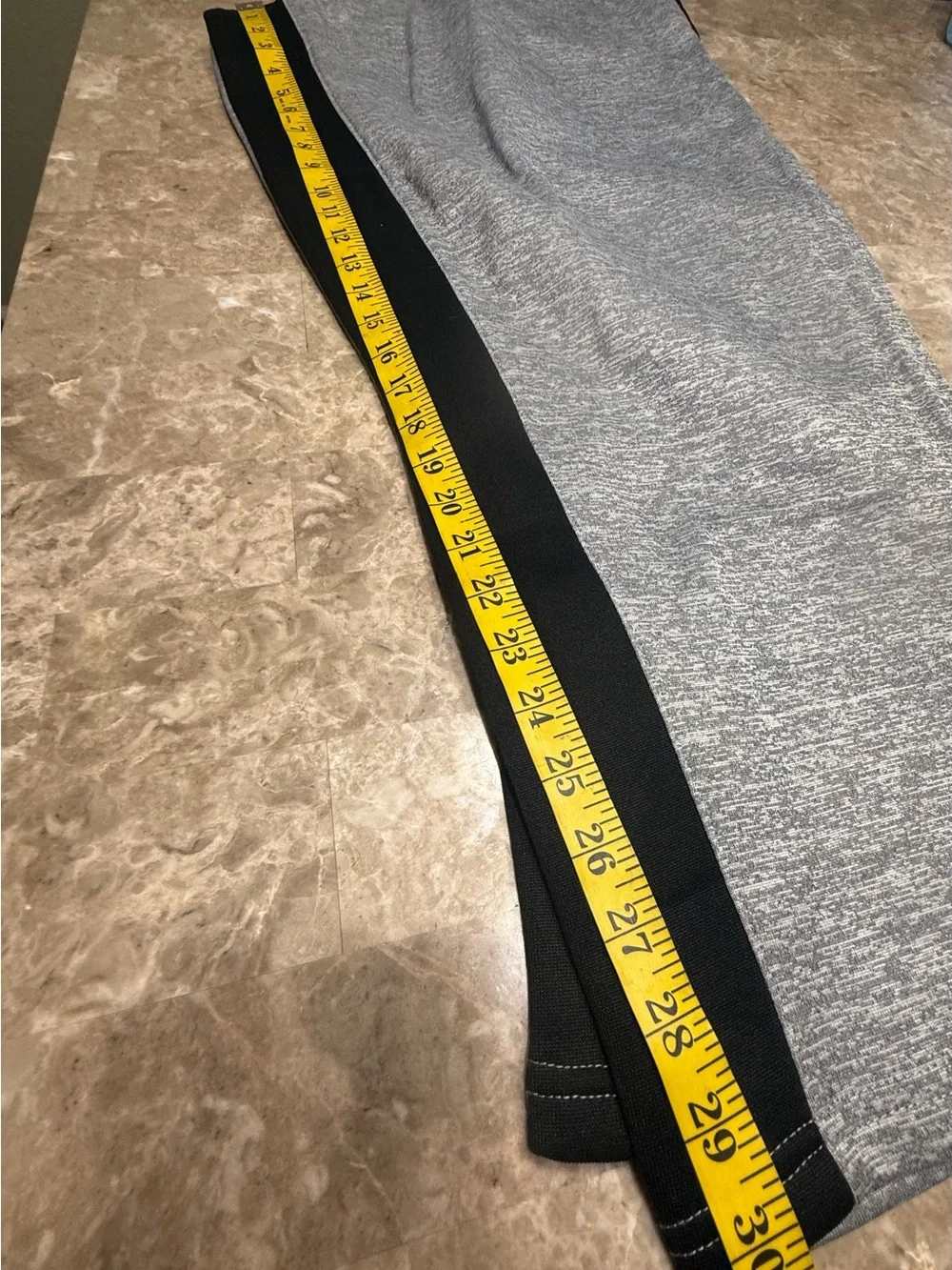 Modern Culture Men’s Light Grey Sweatpants 3XB NWT Black Side Stripe Jog